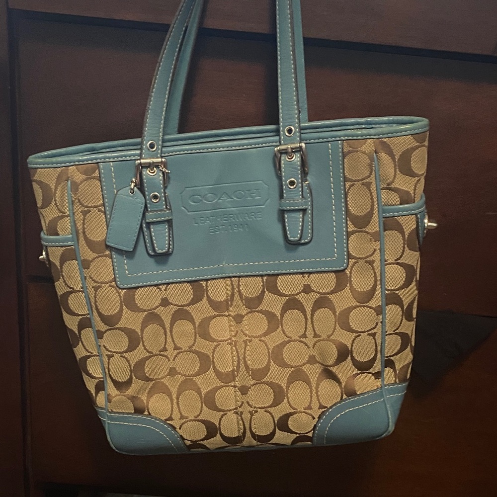 Authentic Signature Coach Tote